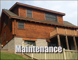  Rose Hill, North Carolina Log Home Maintenance
